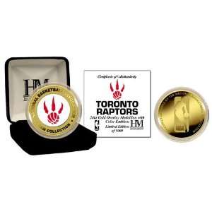  Toronto Raptors 24Kt Gold And Color Team Logo Coin 
