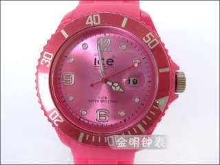 Ice Silicone Unisex Watch with Calendar 13 Colors with Calendar  
