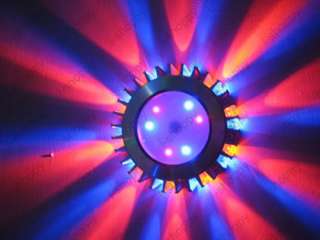 This wonderful LED wall light has 3 colors red,green, blue, and the 