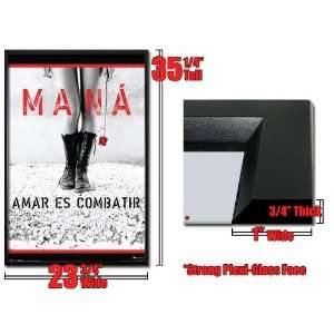  Framed Mana Amar Es Combatir Combat Poster Fr9161