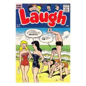 Archie Comics Retro Laugh Comic Book Cover #77 (Aged) Giclee Poster 