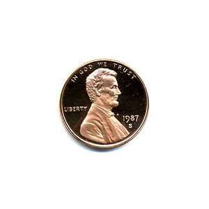  1987 S Proof Lincoln Penny 
