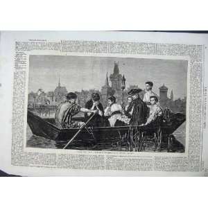  1863 Sick Call Doctor Man Boat River Lawless Fine Art 