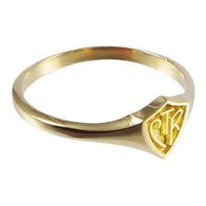  14kt Gold Mini CTR Ring Jewelry
