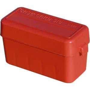 MTM Shotshell 10 Round Flip Top Ammo Case (Red)  Sports 