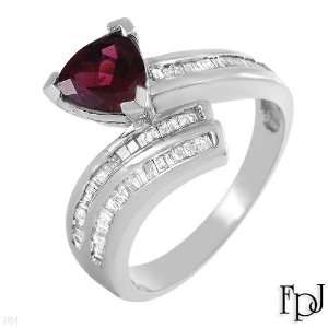 Fpj Dazzling Brand New High Quality Ring With Genuine Diamonds Made In 