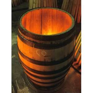  Toasting a New Oak Wine Barrel at the Demptos Cooperage 