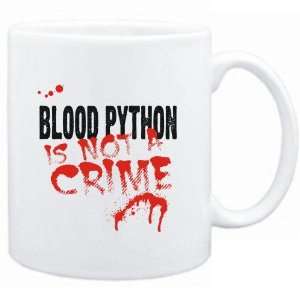   Being a  Blood Python is not a crime  Animals