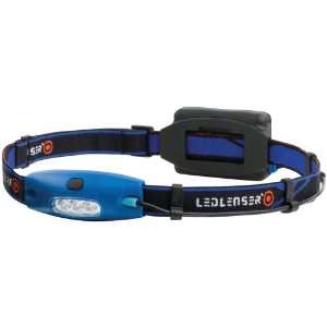  Led Lenser H4 Flashlight, Blue, Clam