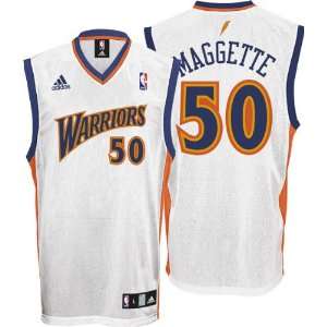 Corey Maggette Youth Jersey: adidas White Replica #50 Golden State 