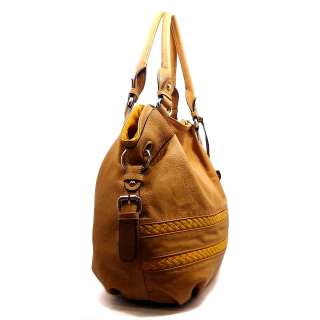 New Yellow Fashion Alyssa Shoulder Bag Hobo Tote Satchel Purse Handbag 