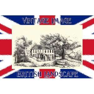   Keyring British Landscape Corston Manor House Bath
