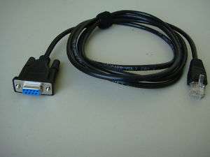 NEW 3 PIN CONSOLE CABLES DB9 RJ45 6FT FORTINET  