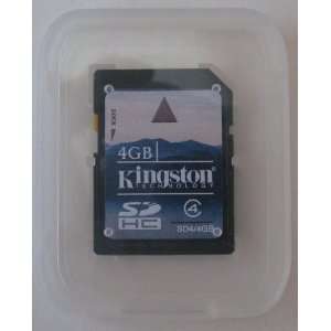  Kingston 4GB SDHC Flash Memory Card: Electronics