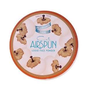  Coty Airspun Loose Face Powder Fragrance Free Translucent 
