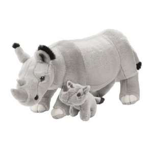  Rhino with Baby 12 by Wild Republic Toys & Games