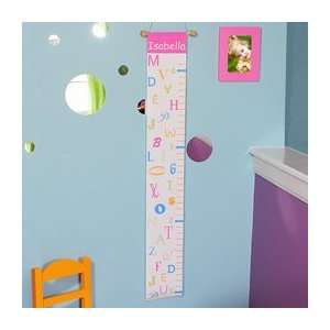   Alphabet Personalized Growth Chart   Free Shipping: Home & Kitchen