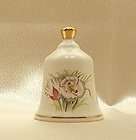 Vintage Collector Danbury Mint State Flower Bell Utah Sego Lily 1970