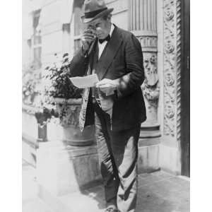  1924 photo William Jennings Bryan, full length portrait 