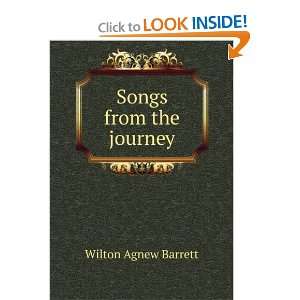  Songs from the journey Wilton Agnew Barrett Books