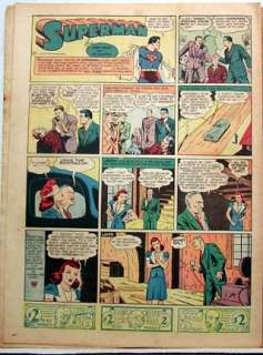 Sept 7,1941 Sunday Comic Section Superman/Capt Easy  