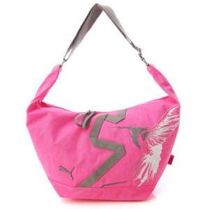 BN PUMA Core Beach Shoulder Bag Hobo Pink  