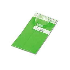  Crowd Management Wristbands, Sequentially Numbered, Green 