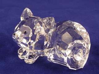 Icy Craft Acrylic Crystal Like Cat / Kitten Lying  