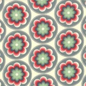   Bloom Seafoam Cosmo Cricket Fabric By the Yard Arts, Crafts & Sewing