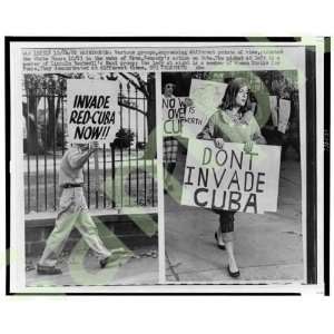    1962 Cuban Missile Crisis,Demonstrators,White House