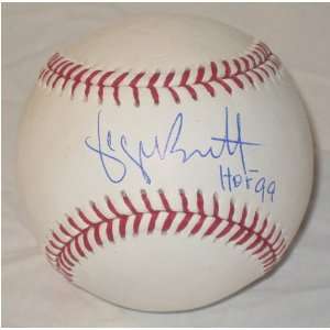  George Brett Autographed Baseball: Sports & Outdoors