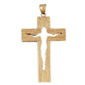  CleverEves 14k Gold Pendant Cross 10.1   Gram(s) CleverEve Jewelry