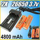 4x CR123A 3v Rechargeable Battery+CHARGER CR123  