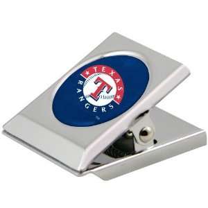  Texas Rangers Silver Magnetic Heavy Duty Chip Clip Sports 