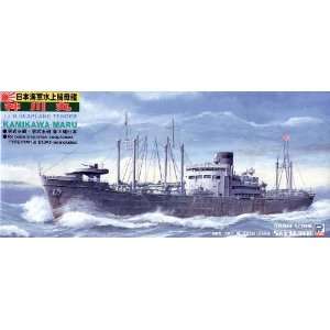   Japanese Navy WWII Seaplanes Tender Kamikawa Maru Kit Toys & Games