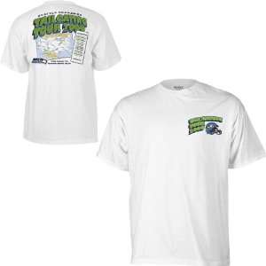  Reebok Seattle Seahawks 2009 Roadtrip Schedule T Shirt 