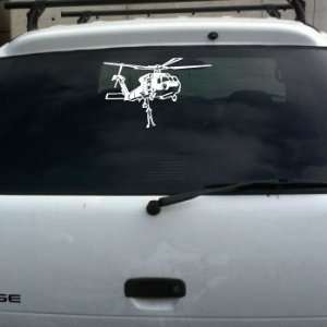  Seahawk Helicopter Rescue Big Vinyl Decal 