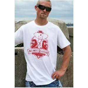  Atlantic Seaboard Trading Co. Elrod Mascot White T shirt 