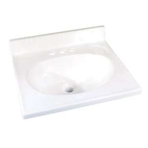  Foremost Cultured White Marble Vanity Top in Various Sizes 