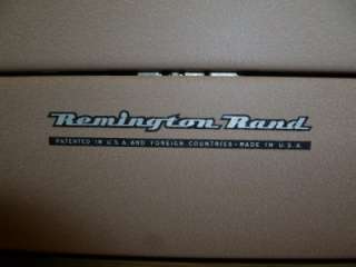 Vintage Portable Remington Quiet Riter  