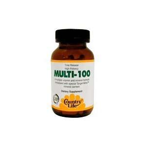   Multi 100 Time Release With Target Mins Mineral Carriers   30 tablets
