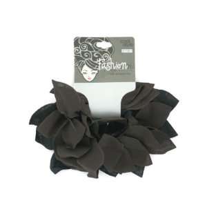   Pack Black And Brown Hair Scrunchies Case Pack 120   696841: Beauty