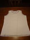 Womens Sleeveless Sport Savvy Shirt, Size Medium ($16)