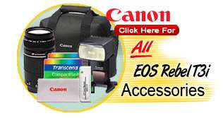 Canon EOS Rebel T3i Digital SLR Camera & 2 Lens Kit 13803134254  