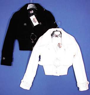 Girls Modo Short Fashion Coat Jacket 7 13 yrs NEW  