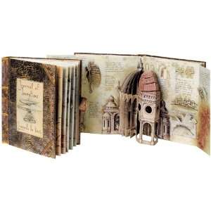  Journal of Inventions Leonardo da Vinci Pop Up Book Toys 