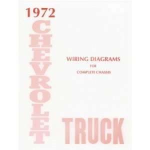    1972 CHEVROLET TRUCK Wiring Diagrams Schematics Automotive