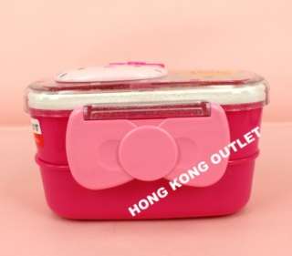 Hello Kitty Bento Lunch Box Case Container Sanrio M27  