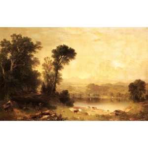   Asher Brown Durand   24 x 16 inches   Pastoral scen
