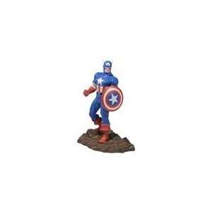    Marvel Diecast Captain America 1/12 Scale Statue Toys & Games
